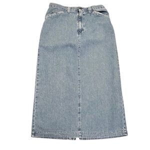 🦋 Denim Blue RIDERS CASUAL Skirt - Size 12